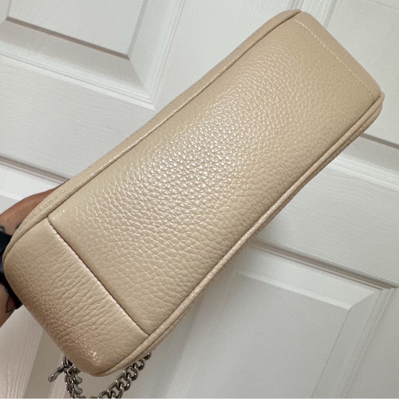 Coach Teri Refined Pebble Leather Convertible Strap Shoulder Bag - Picture 8 of 17